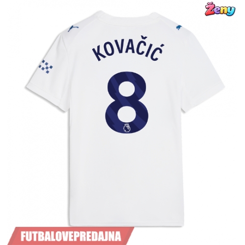 Lacne Ženy Futbalové dres Manchester City Mateo Kovacic #8 2026-27 Krátky Rukáv - Tretina